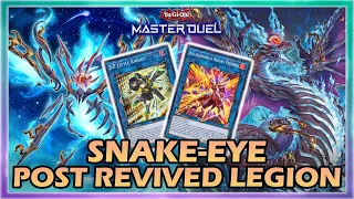 SNAKE EYE RANKED GAMEPLAY | RAGING PHOENIX & S:P LITTLE KNIGHT ARE HERE IN YUGIOH MASTER DUEL