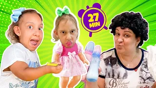MC Divertida em Historias sobre babás e bebês fofinhos- Collection Stories for Kids with Maria Clara
