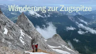 Wanderung zur Zugspitze-Eibsee-Stopselzieher-Zugspitz Gipfel #wandern #zugspitze #alpen