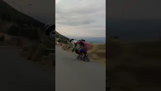 Craziest CRASH Save EVER? 75kmh #longboarding #longboard #downhillskateboarding