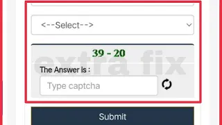 Fix The Answer is Type Captcha Problem Solve in Pradhan Mantri Awas Yojana Site