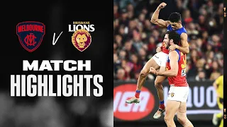 Melbourne v Brisbane Lions Highlights | Semi-Finals, 2022 | AFL