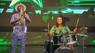 Tessydrumz & Gallant Vicsax teams up as DE GT BAND to deliver an Amazing performance | DTH