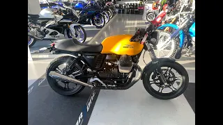 Moto Guzzi V7 - start up