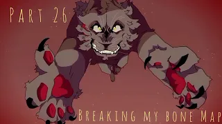Breaking my bone [part 26] Storyboard Breezepelt Map (Warriors Cats) Collab with @Mayartimations