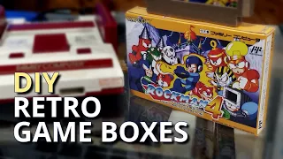 How to MAKE Your Own Retro Game Boxes!