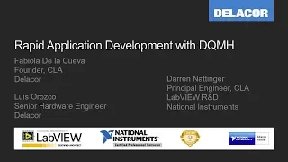 Rapid Application Development with DQMH