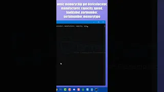 Check RAM Specs With Command Prompt