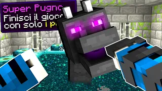 PROVO A FINIRE MINECRAFT A PUGNI - MINECRAFT ITA