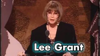 Lee Grant Salutes Sidney Poitier at AFI Life Achievement Award