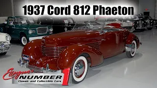 1937 Cord 812 Phaeton at Ellingson Motorcars in Rogers, MN