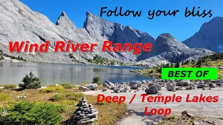 Wind River Range, WY | Deep Lake/Temple Lake Loop Backpacking Trip