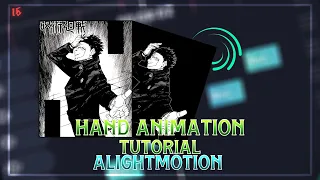 Manga Simple Hand Animation Tutorial | Alight Motion(+Preset)