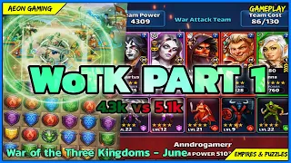 [PART 1] Empires and Puzzles War of the Three Kingdoms Gameplay + Invitation Code 🔥🔥 |June 2023|