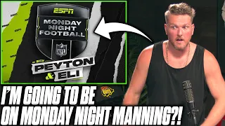 Pat McAfee Is Officially Joining Monday Night Manning