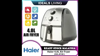 Recipe for Haier 4 0L Air Fryer