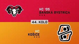 44.kolo HC 05 Banská Bystrica - HC Košice HIGHLIGHTS