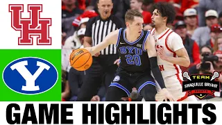 #4 Houston vs BYU Highlights | NCAA Men's Basketball | 2024 College Basketball