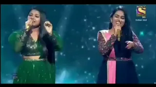 Mainu Ishq Da Lagya Rog, Arunita and Sayli Great performance, Indian Idol 12