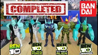 BEN 10 ALL DIAMONDHEAD FIGURES FROM THE ALIEN COLLECTION LINE COMPLETE BANDAI VARIANTS COMPARISON