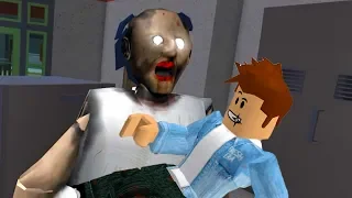 НОВАЯ GRANNY в ШКОЛЕ и ДОМА #3 в ROBLOX ! В Гостях у злой бабули Гренни. Побег от старухи #КИД