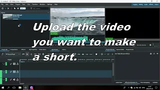 How to create a Youtube short or Tiktok video using Kdenlive Video Editor on a Windows Computer [PC]