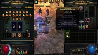 I crafted a mirrortier hunter penetrating quiver for under 40 exalts.