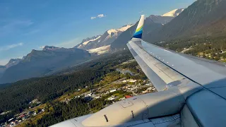 [4K] – Full Flight – Alaska Airlines – Boeing 737-790 – JNU-ANC – N609AS – AS111 – IFS 838