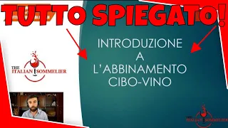 ABBINAMENTO CIBO-VINO SPIEGATO IN DETTAGLIO DA SOMMELIER AIS - #TwT