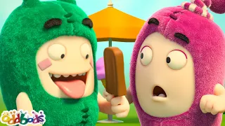 Ice Cream Meltdown | Oddbods - Food Adventures | Cartoons for Kids