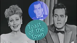 Lucille Ball & Desi Arnaz receive tribute on Ed Sullivan Show 1954