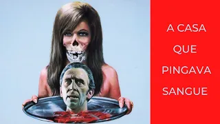 A Casa Que Pingava Sangue (1971), com Christopher Lee e Peter Cushing, filme completo