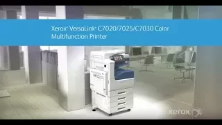 Xerox® VersaLink C7000 Series Color Multifunction Printer