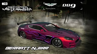 Modif Aston Martin DB9 - Nfs Most Wanted | Hard Mode Race (2022)