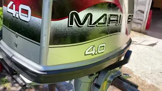 1998 Mariner 4hp Two Stroke Outboard