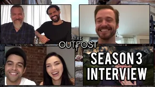 The Outpost cast talks Season 3, swordplay, big battles & Gellato