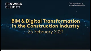 BIM & Digital Transformation in the Construction Industry: An Update