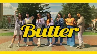 [K-POP IN PUBLIC ONE TAKE] BTS - BUTTER dance cover by HANGUG CLUB