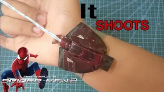 How to make Amazing Spider-Man 2 Web Shooter THAT SHOOTS!!!