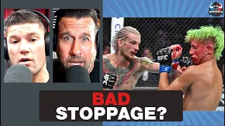 Was 'Suga' Sean vs Moutinho a Bad Stoppage? | WEIGHING IN