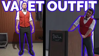 How to Create Casino Valet Employee Outfit - Casino DLC - GTA Online