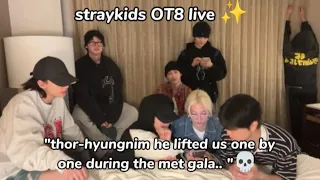 STRAYKIDS OT8 LIVE