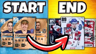 Making the best NHL 24 team possible in six hours of HUT