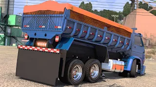 DE MG PARA O RJ NO FUSCÃO CAÇAMBA - MOD MUITO QUALIFICADO - ETS 2 MODS BR