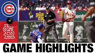 Cubs vs. Cardinals Game Highlights (6/25/22) | MLB Highlights