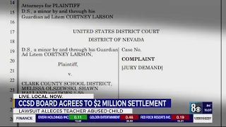 CCSD agrees to $2M settlement