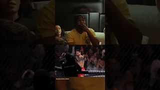 Kamaru Usman's reaction to Ilia Topuria knocking out Alexander Volkanovski