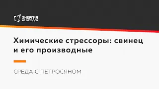 Химические стрессоры: свинец и его производные