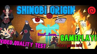 SHINOBI ORIGIN- DUNGEON GAMEPLAY!!(VIDEO QUALITY TEST)