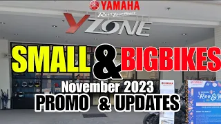 2023 November Yamaha Small &  Big bikes Price Update All Models SRP Installment DP, Monthly + Specs